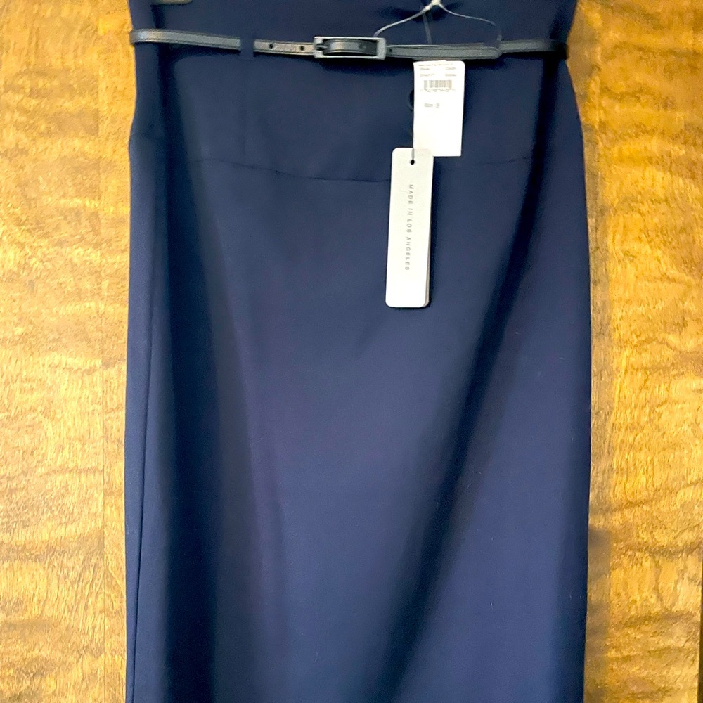 Black Halo pencil skirt